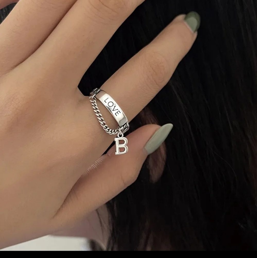Silver plated Resizeable ring - Picture 2 of 5